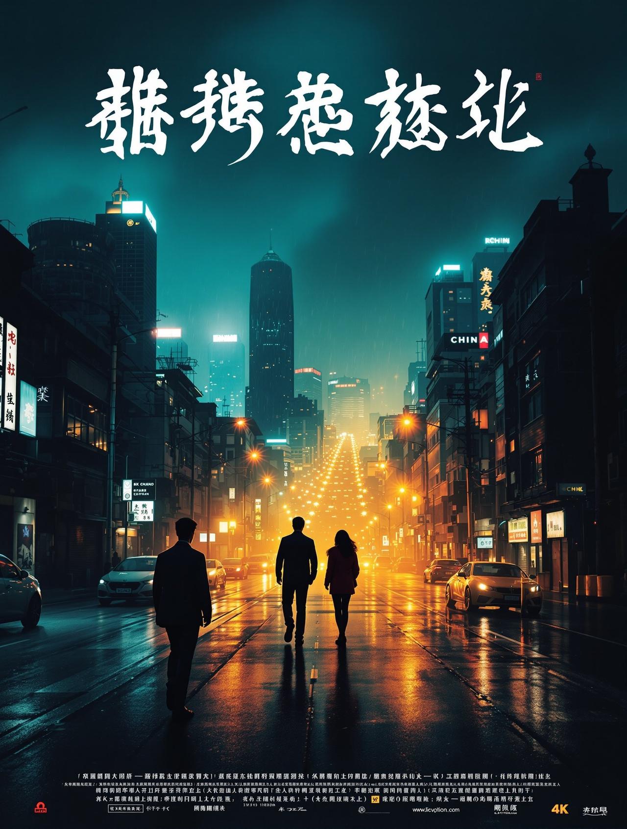 花生影院出品剧情片《城市之光》官方海报