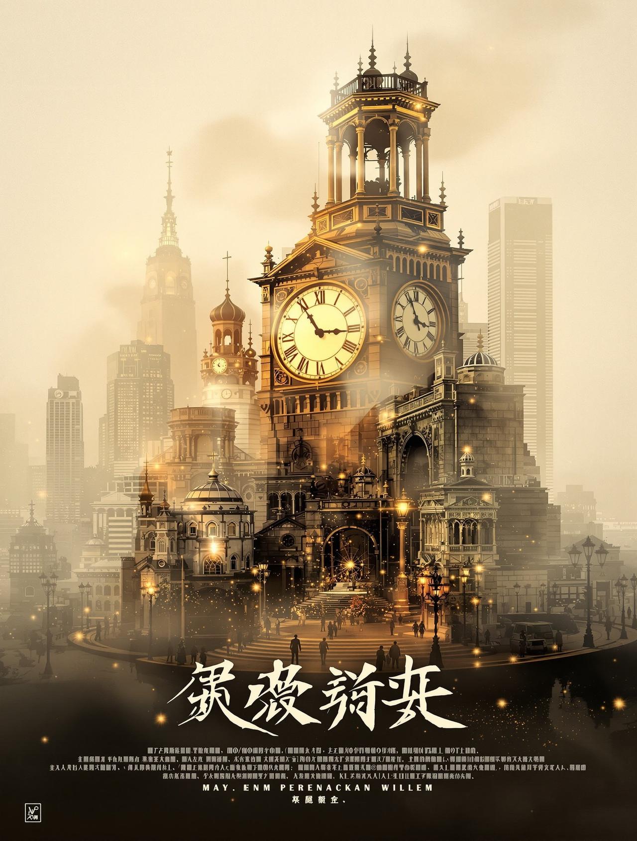 花生影院出品爱情片《时光旅人》官方海报
